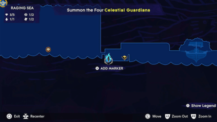 PoP - The Galleon Fast Travel Point Map View Image