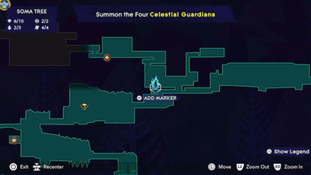 PoP - Forest Ruin Fast Travel Point Map View Image