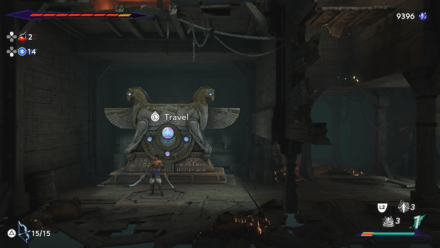 PoP - The Galleon Fast Travel Point World View Image