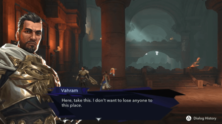 Prince of Persia The Lost Crown - Receiving the Blade Dancer Amulet