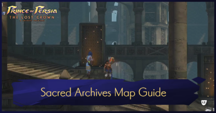 PoP The Lost Crown - Sacred Archives Map Guide