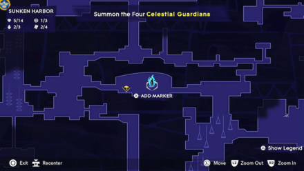 Wak-Wak Tree Sunken Harbour Map 2