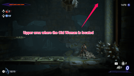 Speak to the Old Woman in the Depths