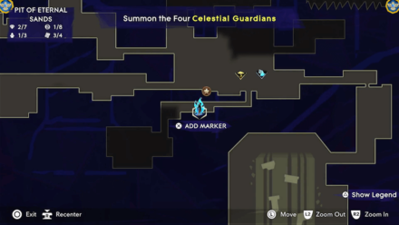 PoP - Pit of Eternal Sands Map Map View Image