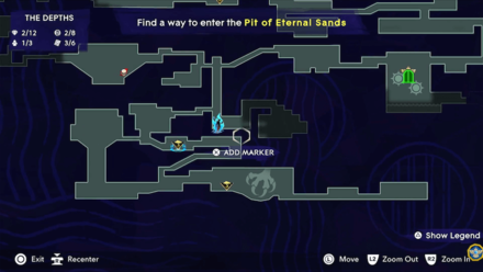 PoP - The Depths Map Map View Image