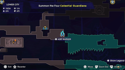 PoP - Azure Damascus Ingot Map View Image