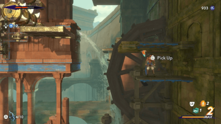 PoP - Azure Damascus Ingot World View Image