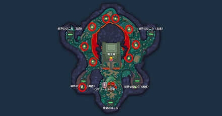 DQM The Dark Prince - Summer Circle of Conquest Locations