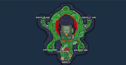 DQM The Dark Prince - Spring Chest Circle of Conquest Map