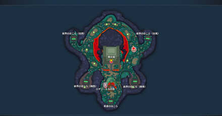 DQM The Dark Prince - Summer Chest Circle of Conquest Map 1. size:x