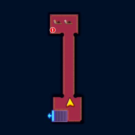 Dragon Quest Monsters The Dark Prince - Circle of Conquest (Lower Echelon) Map - Maulosseum 3F