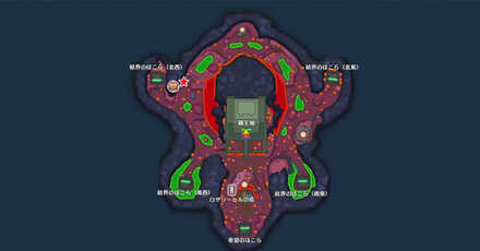 DQM The Dark Prince - Raging Ruby Circle of Conquest Map