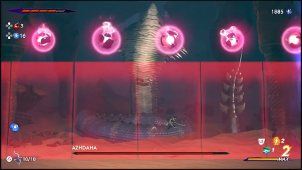 Prince of Persia: The Lost Crown - How to Beat Azhdaha Dodge Sphere Bombs