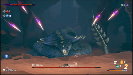 Prince of Persia: The Lost Crown - How to Beat Azhdaha Parry Sharp Projectiles