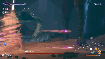 Prince of Persia: The Lost Crown - How to Beat Azhdaha Avoid Drill Tail