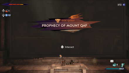 Interact with the Ruined Fresco