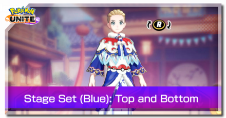 Pokemon UNITE - Stage Set Top and Bottom (Blue) Banner.png