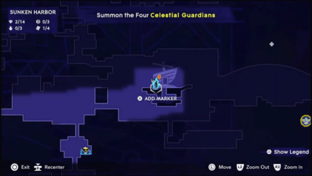 Prince of Persia The Lost Crown - Treasure of the Seven Seas Map