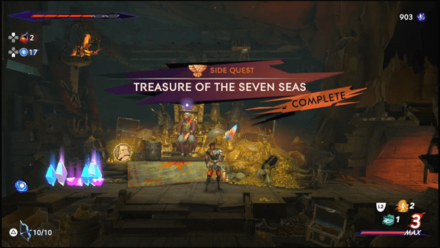 Talk to the Pirate Captain to Receive Your Rewards