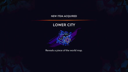 Lowe City map - Prince of Persia: The Lost Crown