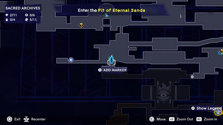 Speak with the Moon Gatherer in the Sacred Archives