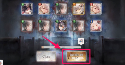 characters invoke again