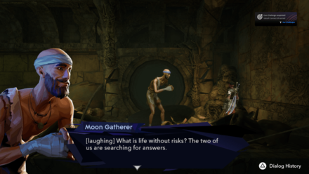 Talk to the Moon Gatherer