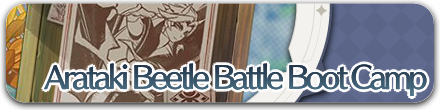 Genshin Impact - Arataki Blazing Armor Beetle Battle Boot Camp Slim