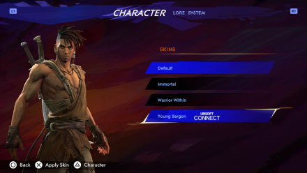 Prince of Persia: The Lost Crown - List of All Skins Young Sargon