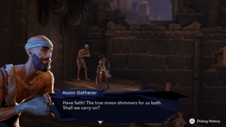 Talk to the Moon Gatherer