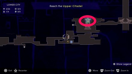 Guided Mode Map Prince of Persia: The Lost Crown