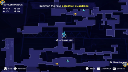 Sand Jar 8 - Sunken Harbor Map Location