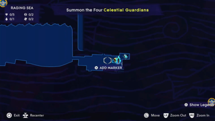 Wak-Wak Tree Raging Sea Map 2