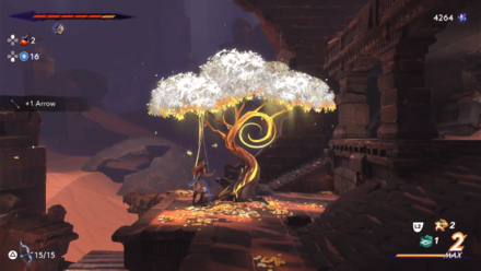 Wak-Wak Tree Pit of Eternal Sands World 1