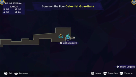 Wak-Wak Tree Pit of Eternal Sands Map 4