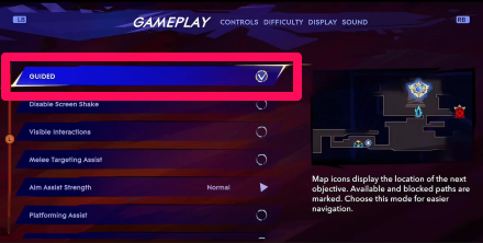 Guided Mode - Prince of Persia The Lost Crown