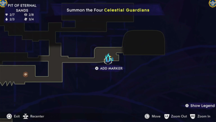 Wak-Wak Tree Pit of Eternal Sands Map 6