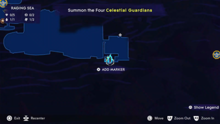 Wak-Wak Tree Raging Sea Map 3