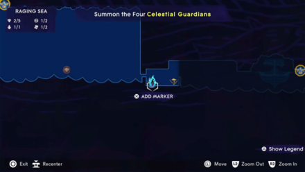 Wak-Wak Tree Raging Sea Map 4