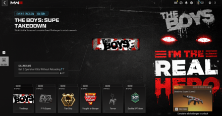 Modern Warfare 3 - The Boys: Supe Takedown Event