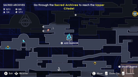 Prince of Persia: The Lost Crown - Will of Rostam Map Location