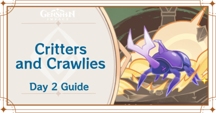 Genshin Impact - Critters and Crawlies - Buttercup of Terror Guide