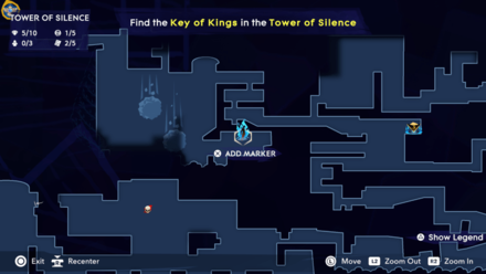 Sand Jar 13 - Tower of Silence Map