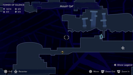 Wak-Wak Tree Tower of Silence Map 2