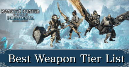 MHW IB - Best Weapons Tier List for Iceborne.png