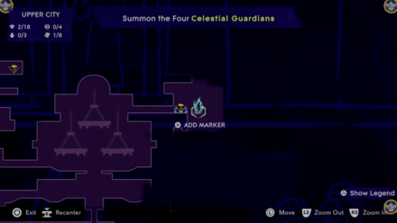 Wak-Wak Tree Upper City Map 6