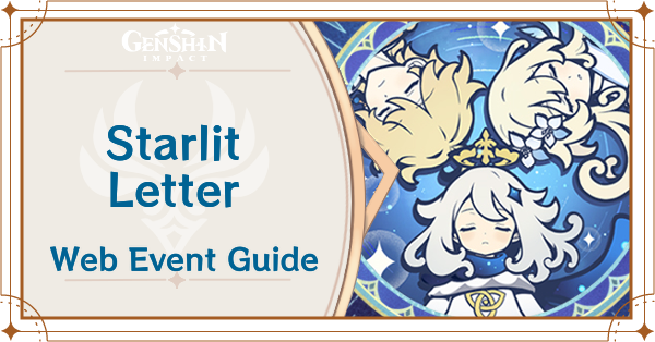Genshin Impact - Starlit Letter Web Event Guide