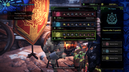 Monster Hunter World - Argosy