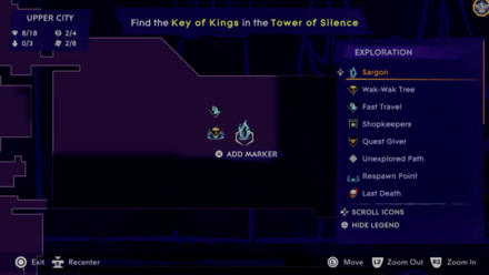 Fast Travel Upper City Map 4