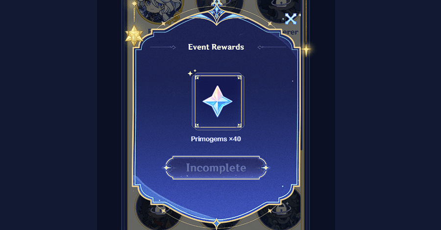 Genshin - Star Litter Event Reward